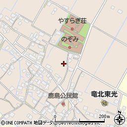 熊本県八代郡氷川町鹿島周辺の地図