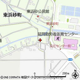 宮崎県延岡市東浜砂町602周辺の地図