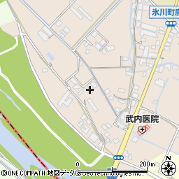 熊本県八代郡氷川町鹿島510-12周辺の地図