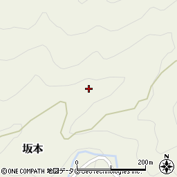 熊本県下益城郡美里町坂本635周辺の地図