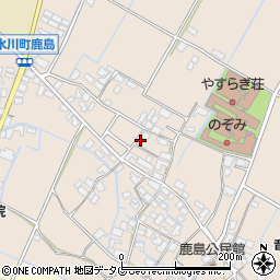 熊本県八代郡氷川町鹿島671周辺の地図