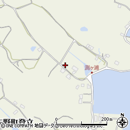 熊本県上天草市大矢野町登立11306-7周辺の地図