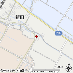 熊本県八代郡氷川町新田156周辺の地図