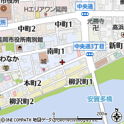 嵐坊延岡店周辺の地図
