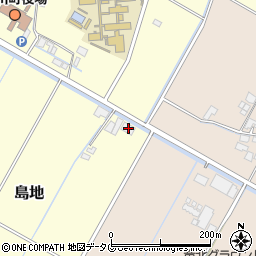 熊本県八代郡氷川町島地754周辺の地図