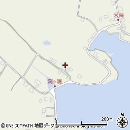 熊本県上天草市大矢野町登立11542周辺の地図