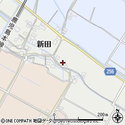 熊本県八代郡氷川町新田288周辺の地図