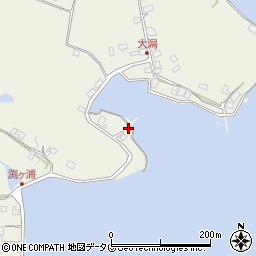 熊本県上天草市大矢野町登立11561-4周辺の地図