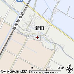 熊本県八代郡氷川町新田178周辺の地図