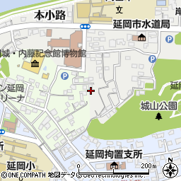 宮崎県延岡市本小路216-4周辺の地図