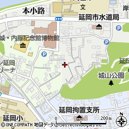 宮崎県延岡市本小路216-7周辺の地図
