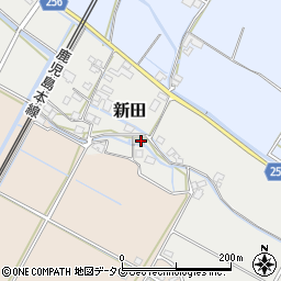 熊本県八代郡氷川町新田173周辺の地図