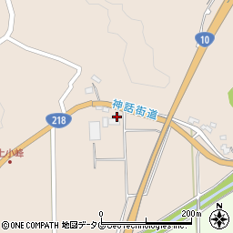 宮崎県延岡市小峰町7712周辺の地図