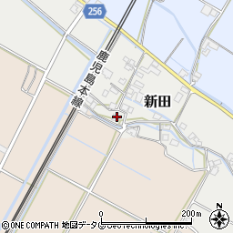 熊本県八代郡氷川町新田284周辺の地図