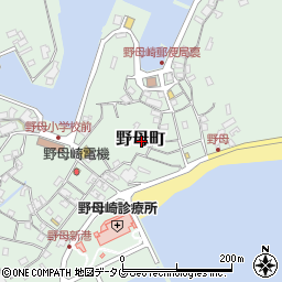 長崎県長崎市野母町周辺の地図