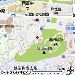 宮崎県延岡市本小路175周辺の地図