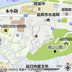 夕刊デイリー新聞社　川中販売所周辺の地図