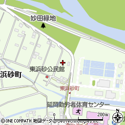 宮崎県延岡市東浜砂町5周辺の地図