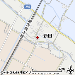 熊本県八代郡氷川町新田285周辺の地図