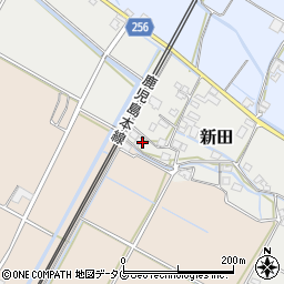 熊本県八代郡氷川町新田282周辺の地図