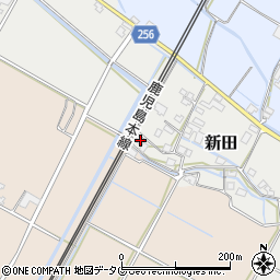 熊本県八代郡氷川町新田280周辺の地図