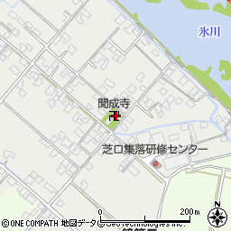 聞成寺周辺の地図