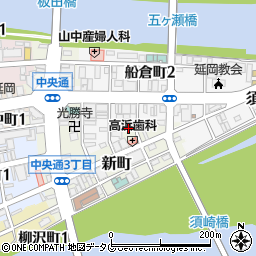高濱歯科医院周辺の地図