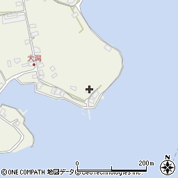 熊本県上天草市大矢野町登立11707-7周辺の地図