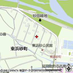 宮崎県延岡市東浜砂町39周辺の地図