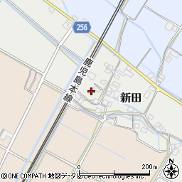 熊本県八代郡氷川町新田323周辺の地図