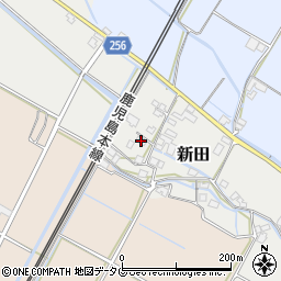 熊本県八代郡氷川町新田319周辺の地図