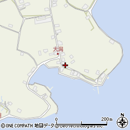 熊本県上天草市大矢野町登立11693-1周辺の地図