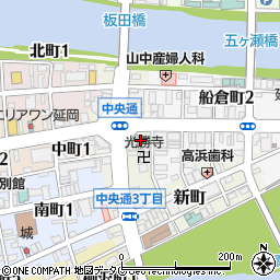 延岡アーバンホテル周辺の地図