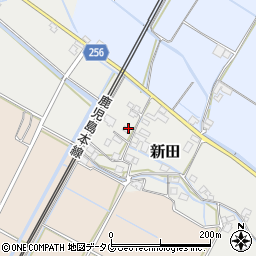 熊本県八代郡氷川町新田317周辺の地図