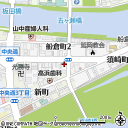 辛麺居酒屋喜多楼周辺の地図
