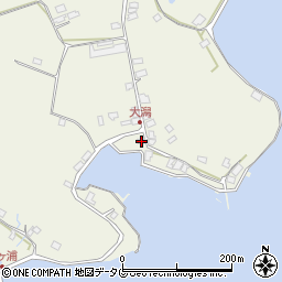 熊本県上天草市大矢野町登立11691周辺の地図