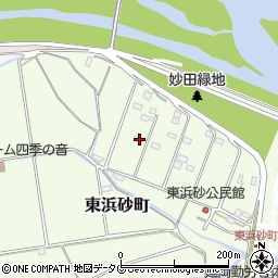 宮崎県延岡市東浜砂町88周辺の地図