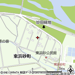 宮崎県延岡市東浜砂町66周辺の地図