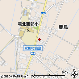熊本県八代郡氷川町鹿島758周辺の地図