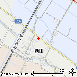 熊本県八代郡氷川町新田307周辺の地図