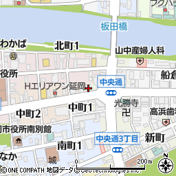 西日本シティ銀行延岡支店周辺の地図