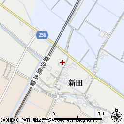 熊本県八代郡氷川町新田311周辺の地図