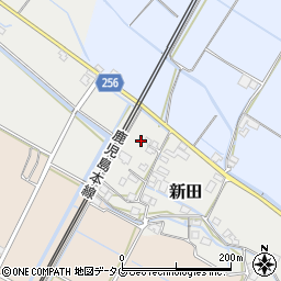 熊本県八代郡氷川町新田313周辺の地図