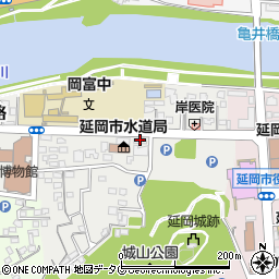 宮崎県延岡市本小路79周辺の地図