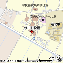 熊本県八代郡氷川町周辺の地図