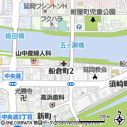 延岡ロイヤルホテル周辺の地図