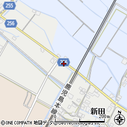 熊本県八代郡氷川町新田335周辺の地図