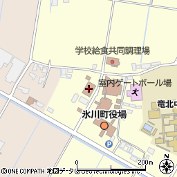 健康センター周辺の地図