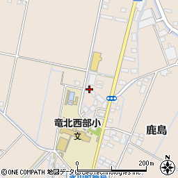 熊本県八代郡氷川町鹿島1624-9周辺の地図