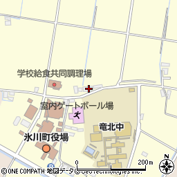熊本県八代郡氷川町島地182-1周辺の地図